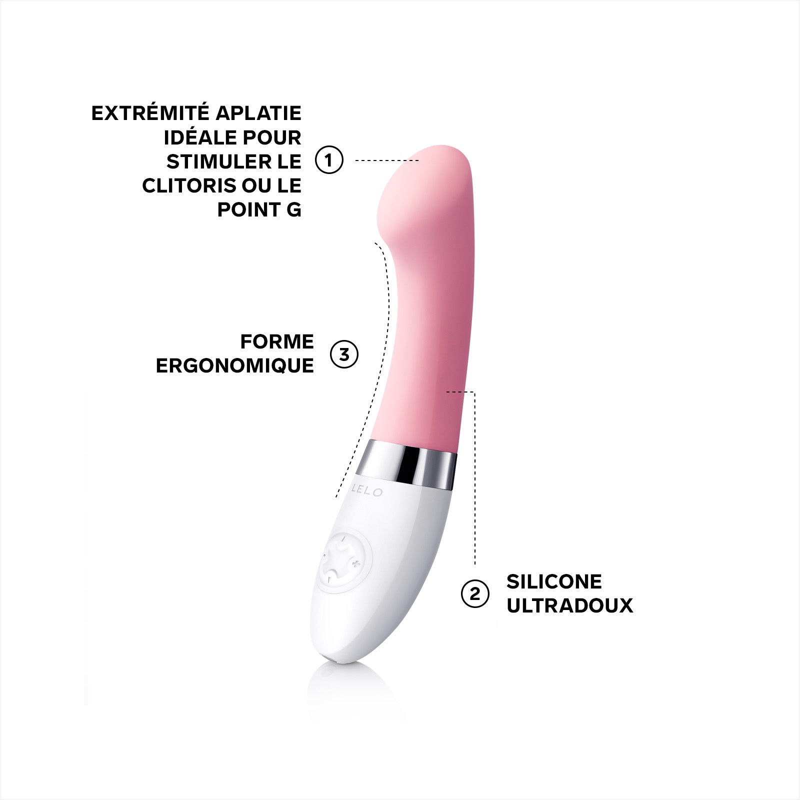 Vibro Gigi 2 de Lelo - Rose