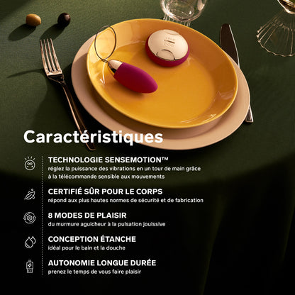 L'oeuf vibreur Lyla 2 de Lelo - Noir