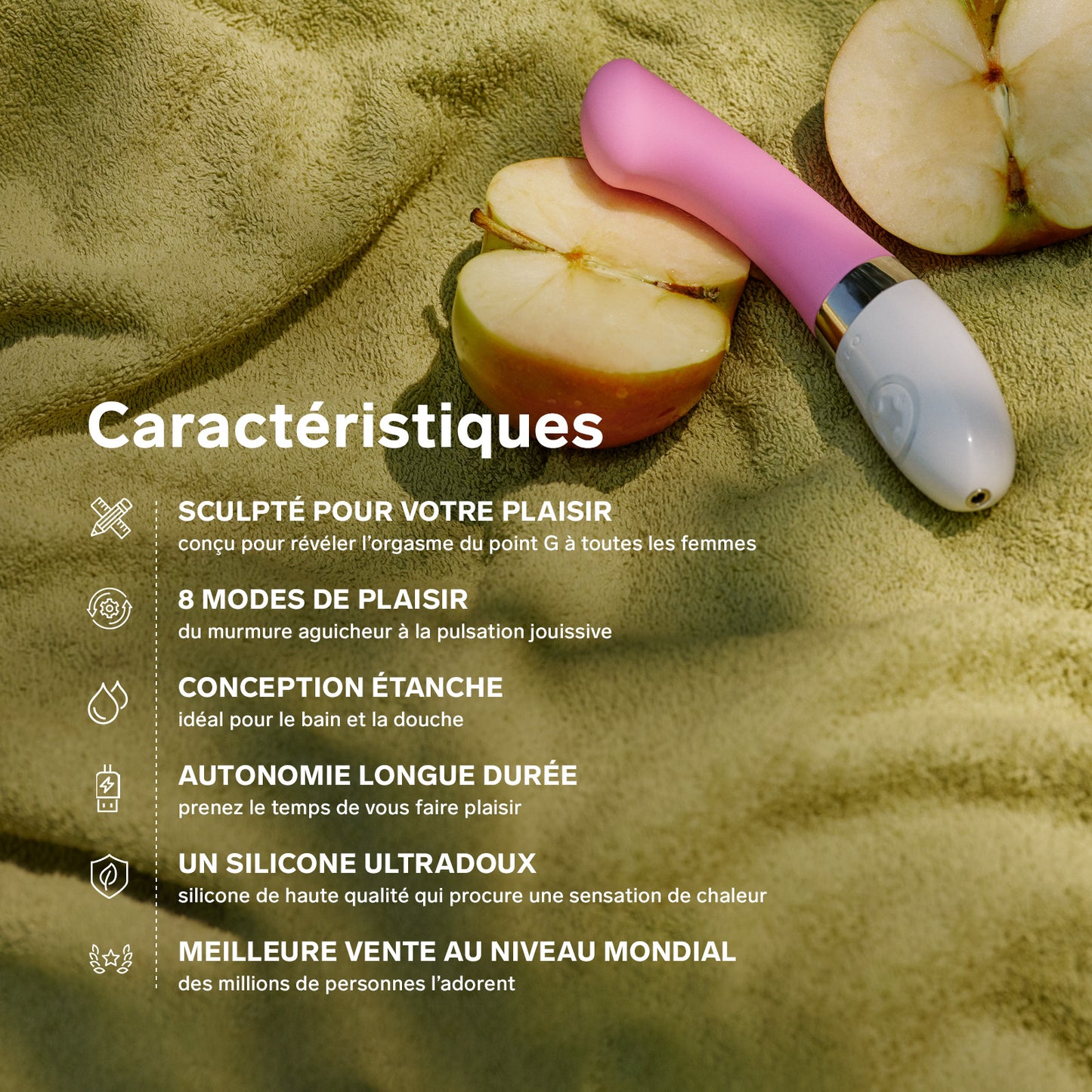 Vibro Gigi 2 de Lelo - Rose