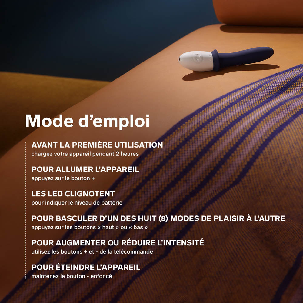 Stimulateur prostatique Billy 2 de Lelo - Bleu