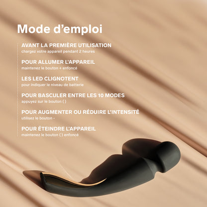 Vibromasseur Smart Wand 2 de Lelo - Large