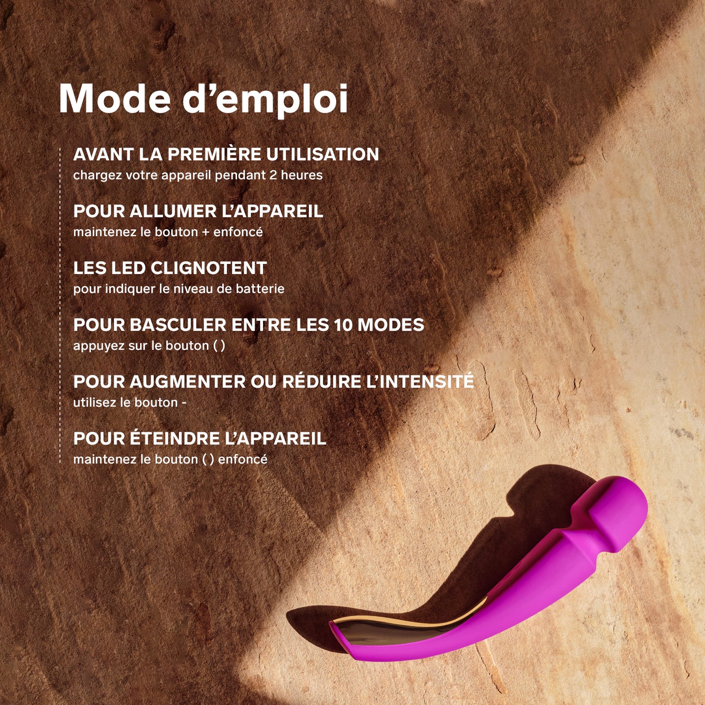 Vibromasseur Smart Wand 2 de Lelo - Medium