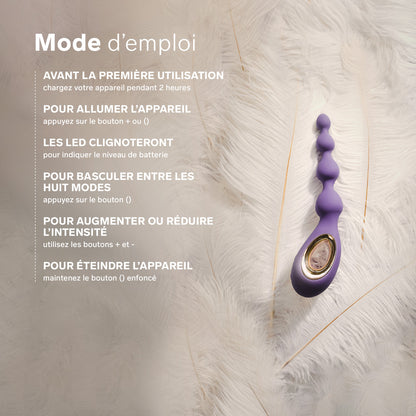 Soraya Beads of Lelo - Purple