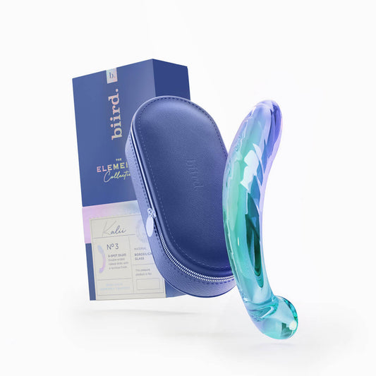 Glazen dildo speciaal voor G-punt Kalii Biird