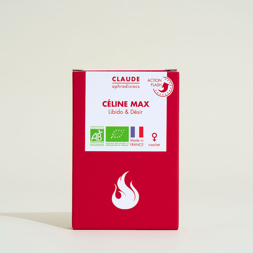 Female stimulant 100% organic Céline Max Flash - 1 sachet
