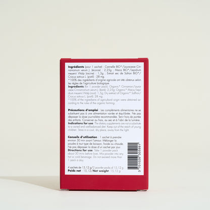 Female stimulant 100% organic Céline Max Flash - 2 bags