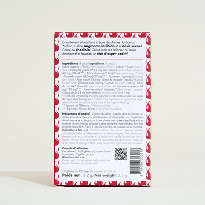 Stimulant féminin 100% bio Céline Féline - 10 gélules