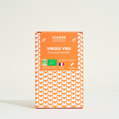 Cure provocateur d'érection 100% bio Virgile Viril - 30 gélules