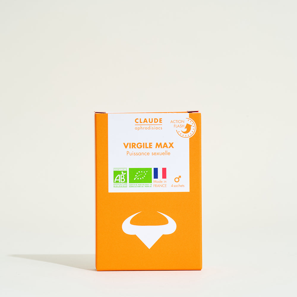 Provocative of organic erection with Flash Action Virgile Max - 4 bags