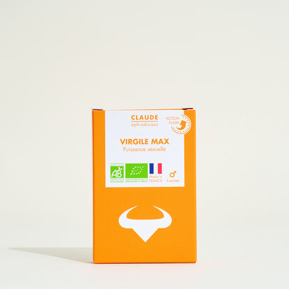 Provocative of organic erection with Flash Action Virgile Max - 4 bags