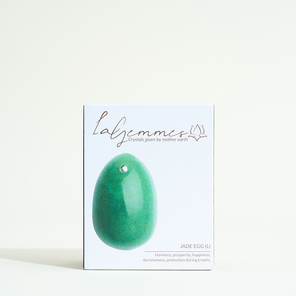 Natural stone geisha balls - Jade