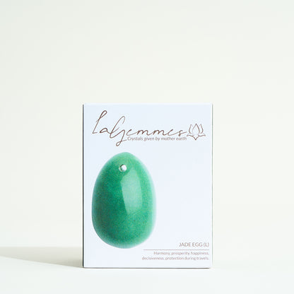 Natural stone geisha balls - Jade