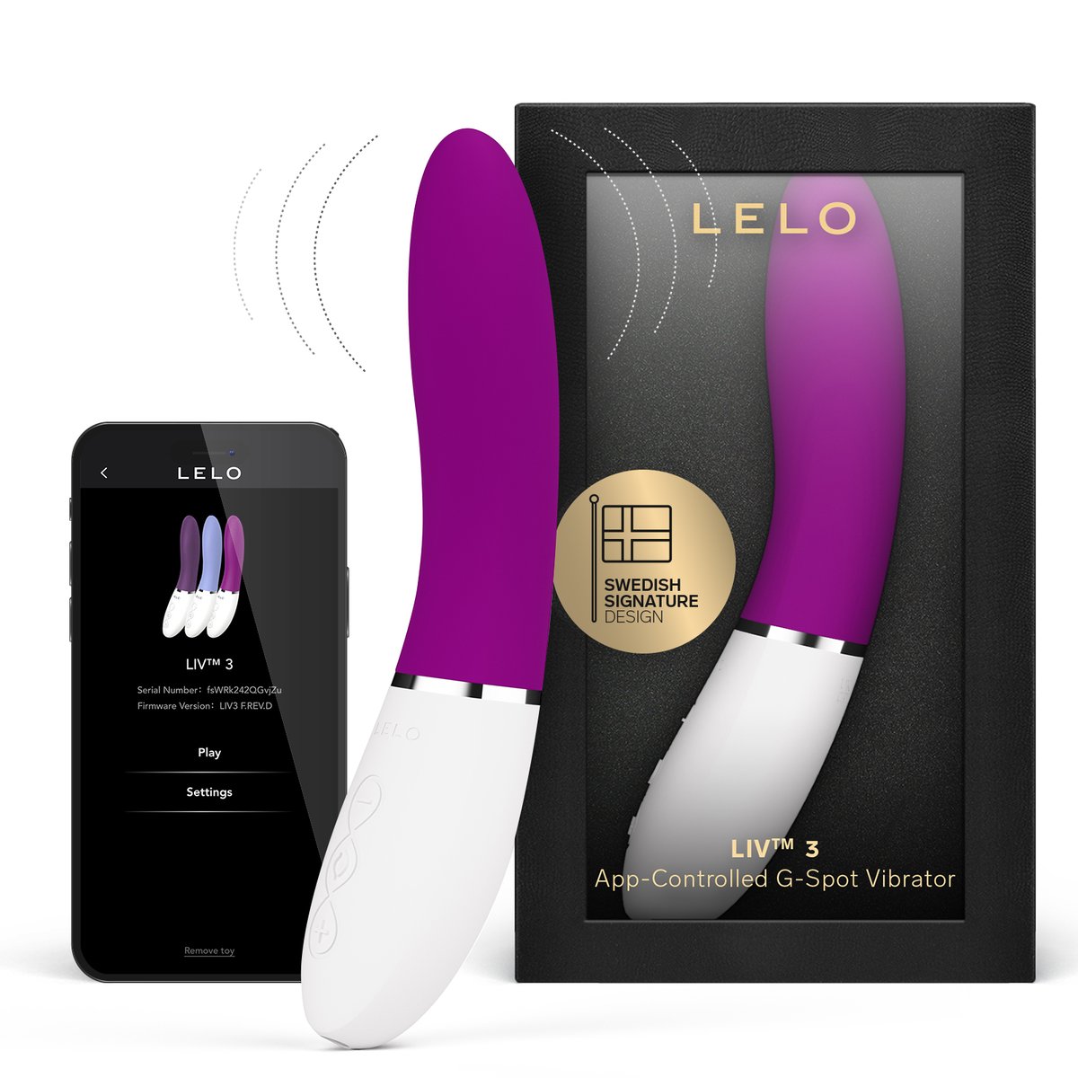 Vibro point G connected Liv 3 of Lelo