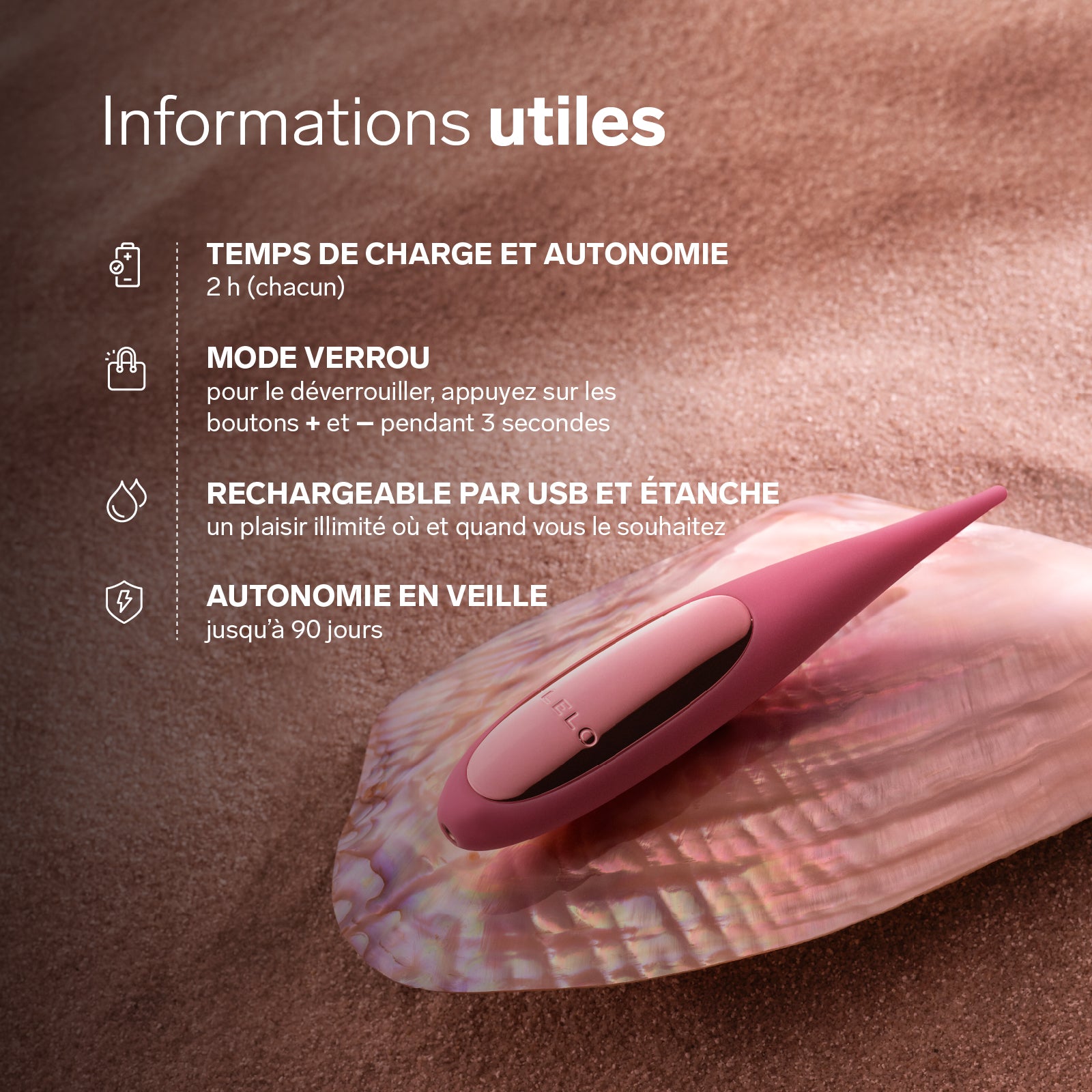 Dot Travel of Lelo - Purple