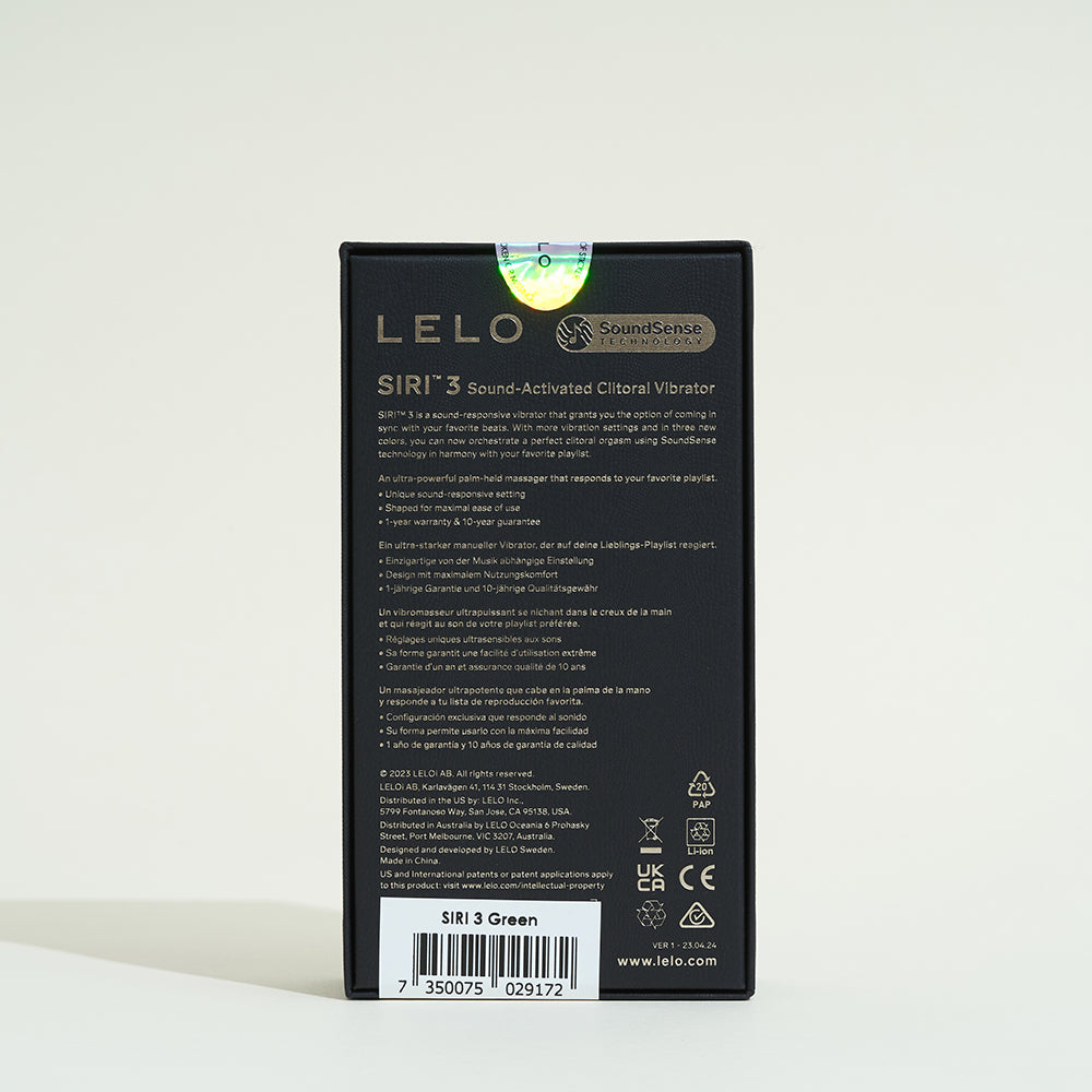 SIRI 3 Stimulateur clitoridien de Lelo - Vert