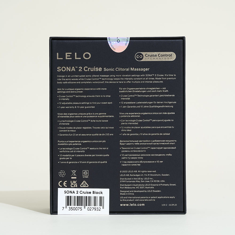 Sona Cruise 2 of Lelo - Black