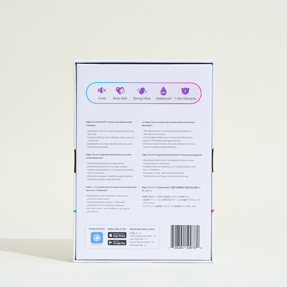 Connected prostatic stimulator Edge 2