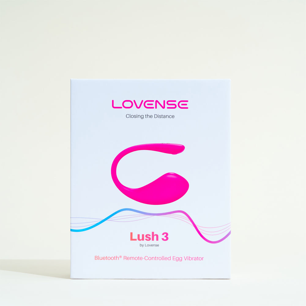 The Vibrating Lush 3 connected egg from Lovense 