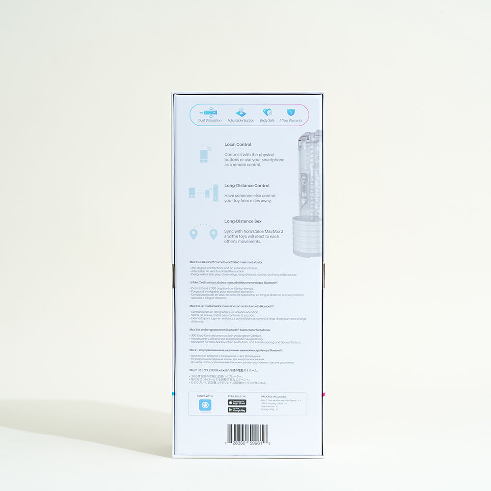 Max 2 connected duct of Lovense