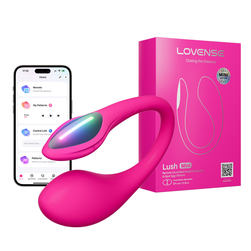 Lush Mini Lovense : œuf vibrant connecté mini taille maxi plaisir