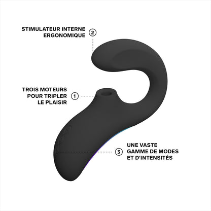 Stimulateur sonique Enigma Wave - Noir