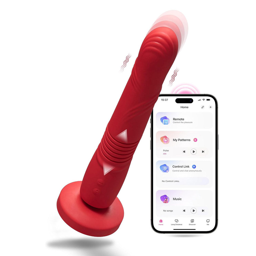 Gravity back and forth connected dildo