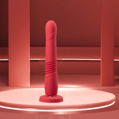 Gravity back and forth connected dildo
