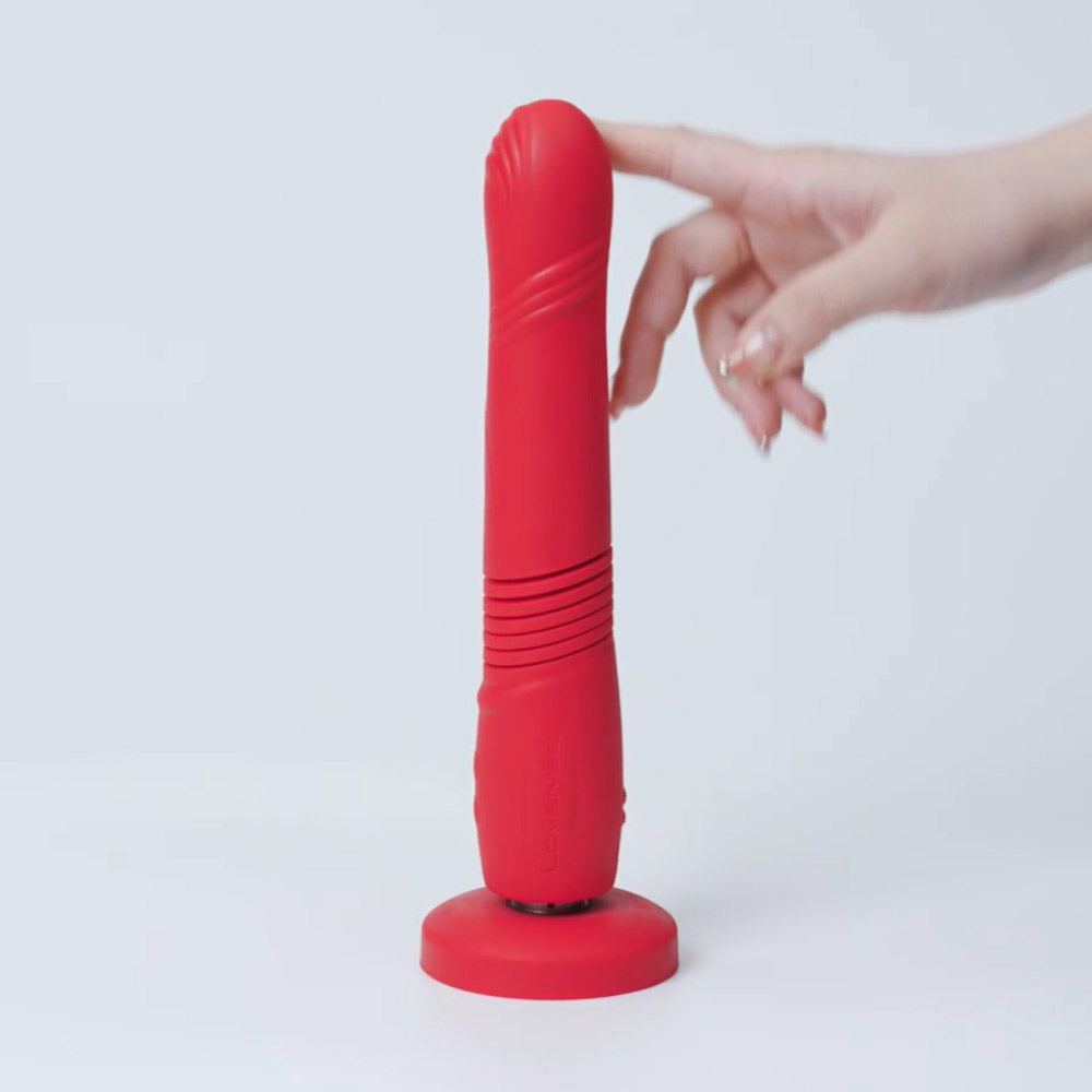 Gravity back and forth connected dildo