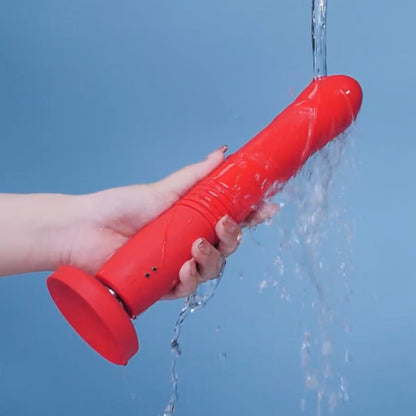 Gravity back and forth connected dildo