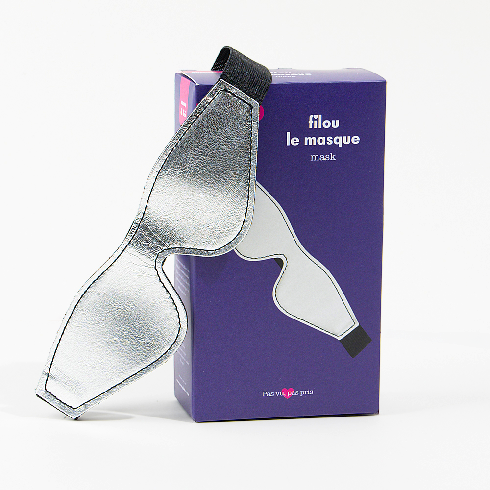 Masker Filou - Zilver