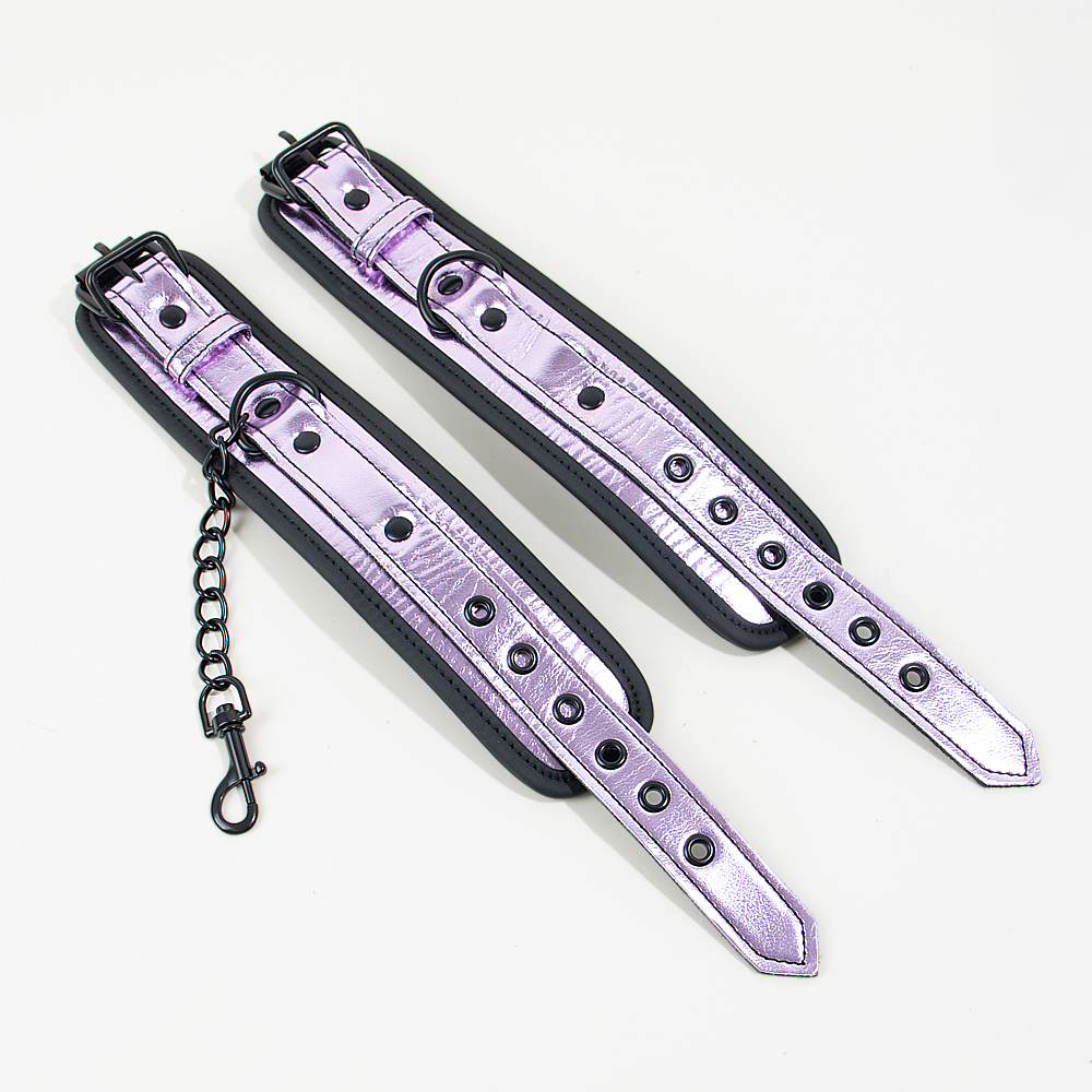 Menottes mains et chevilles No escape - Rose