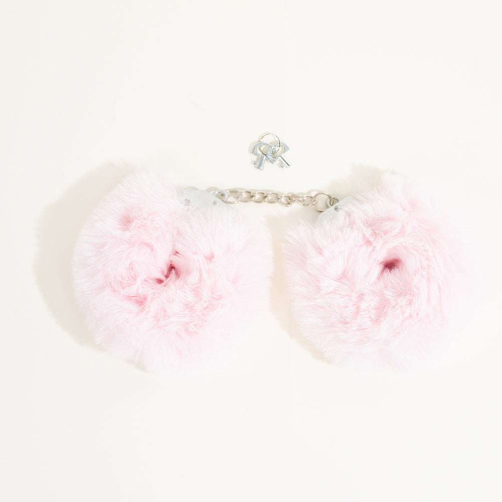 Soft Fur Handcuffs Passage du Désir - Rose