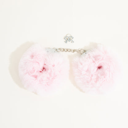 Soft Fur Handcuffs Passage du Désir - Rose