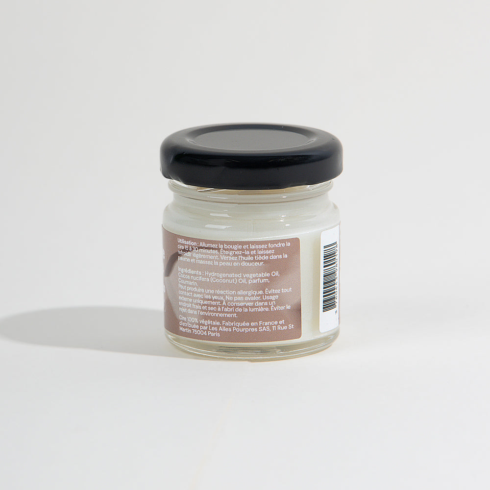 Mini bougie de massage - Coco