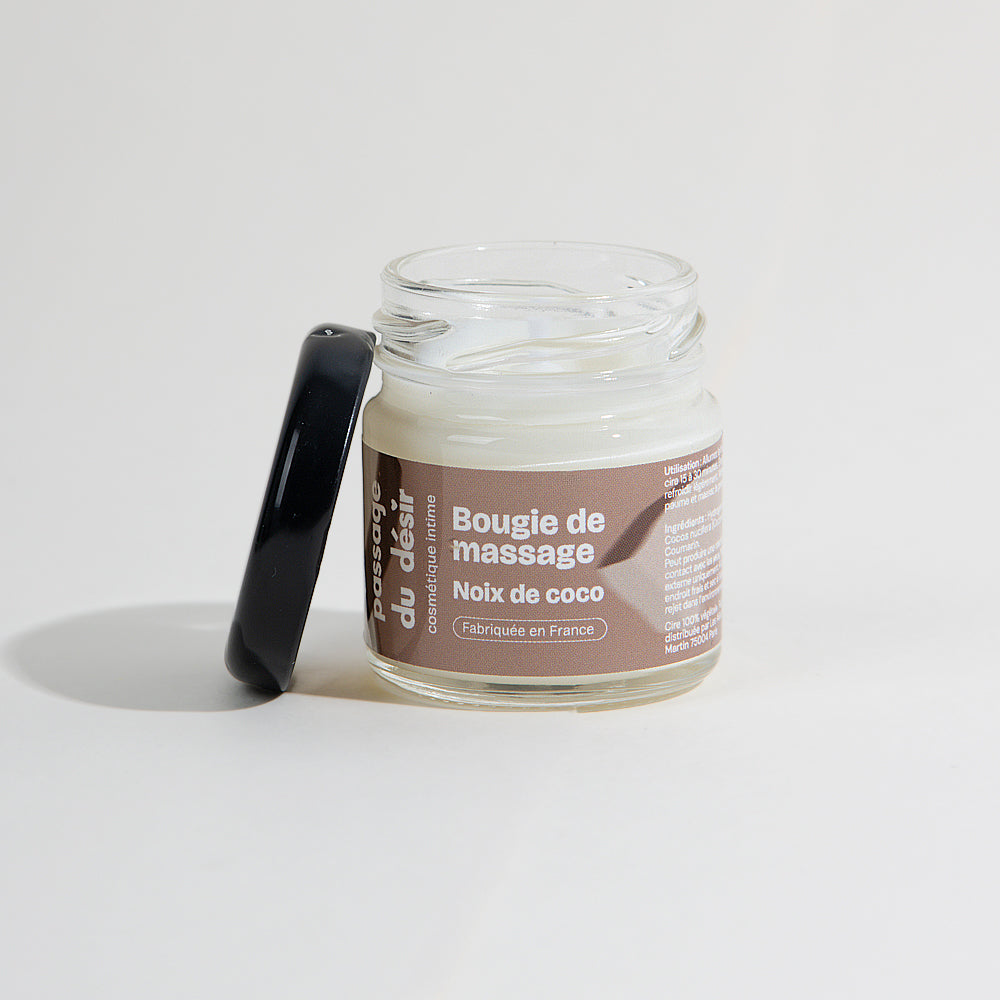 Mini bougie de massage - Coco