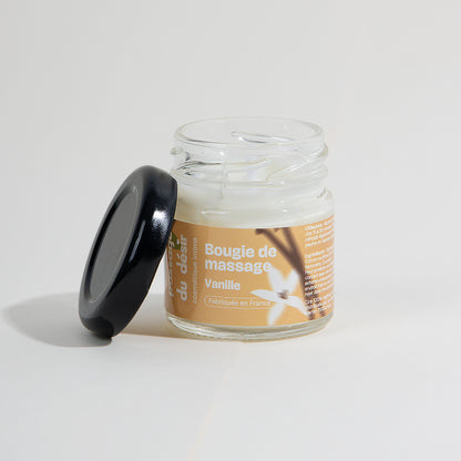 Mini bougie de massage - Vanille