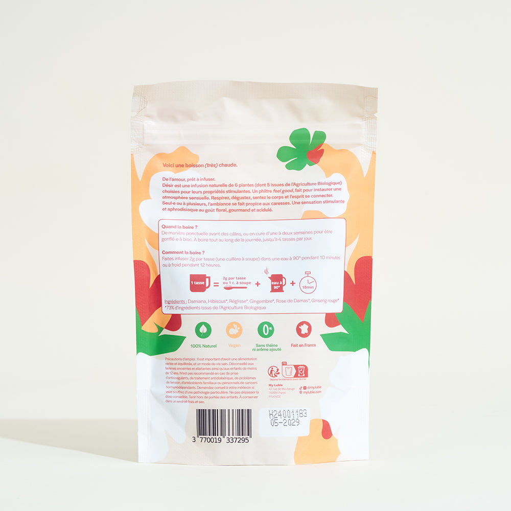 Aphrodisiac infusion desire