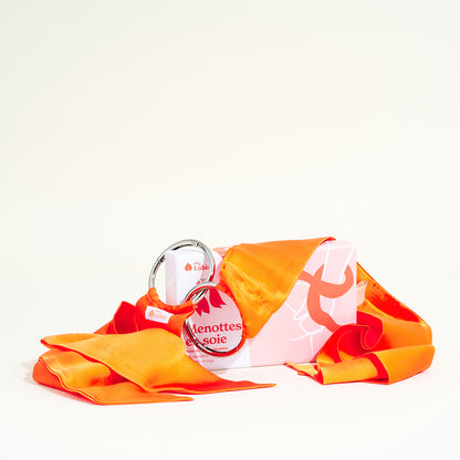 Silk handcuffs My Lubie - Orange