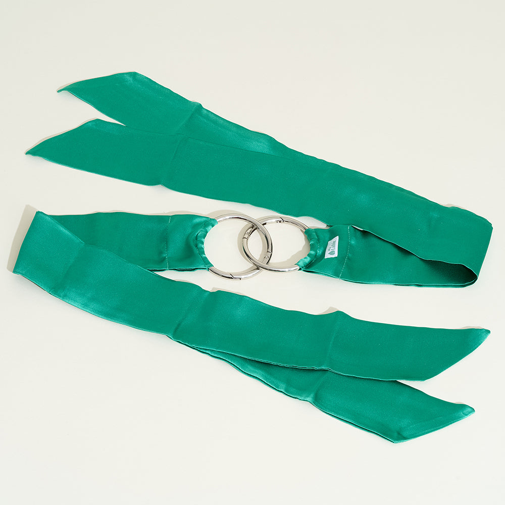 Silk handcuffs My Lubie - Green