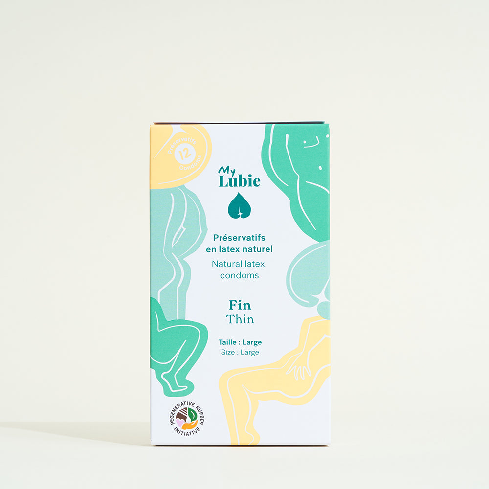 Ultra fine and natural condoms My Lubie - Large
