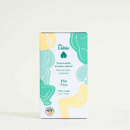 Ultra fine and natural condoms My Lubie - Large
