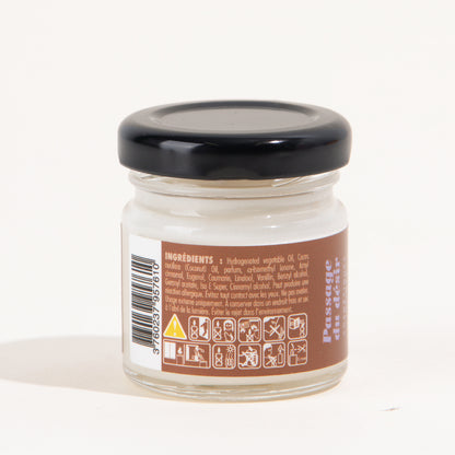 Mini massage candle - Russian leather