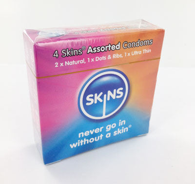 Préservatifs Skins x4 - Mix