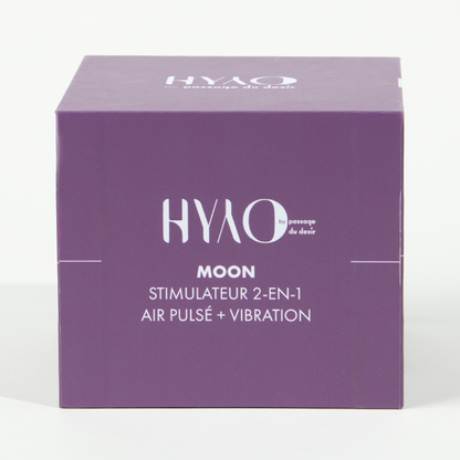 Moon 2-in-1 stimulator from HYYO  - Purple