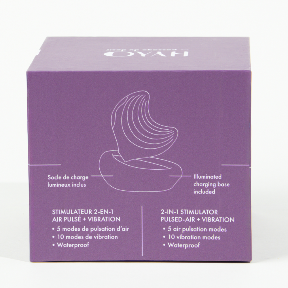 Moon 2-in-1 stimulator from HYYO  - Purple