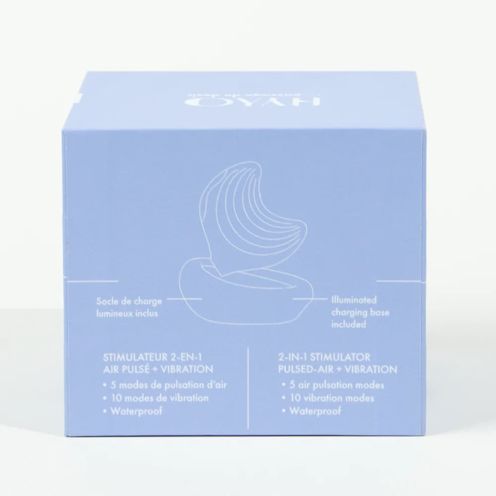 Moon 2-in-1 stimulator from HYYO  - Blue