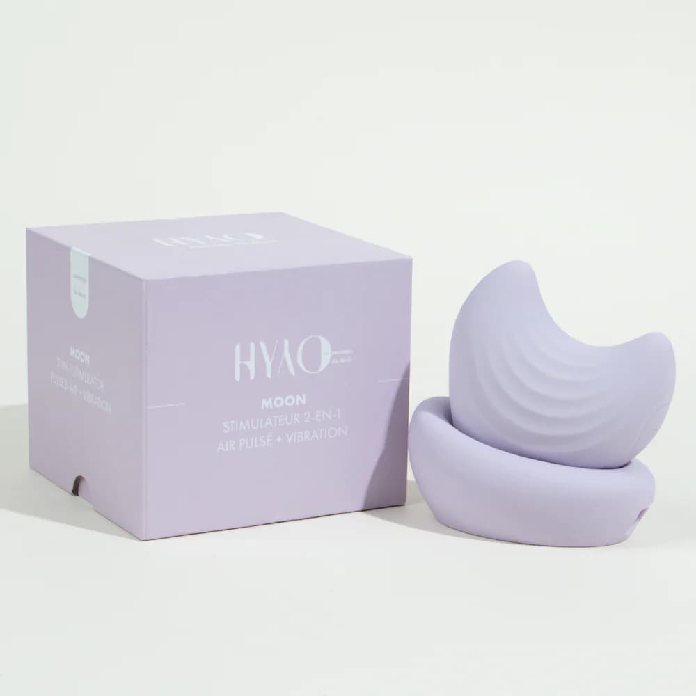 Moon 2-in-1 stimulator from HYYO  - Lilac