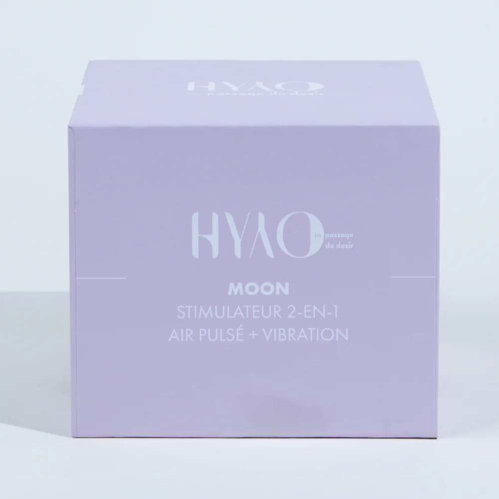 Moon 2-in-1 stimulator from HYYO  - Lilac
