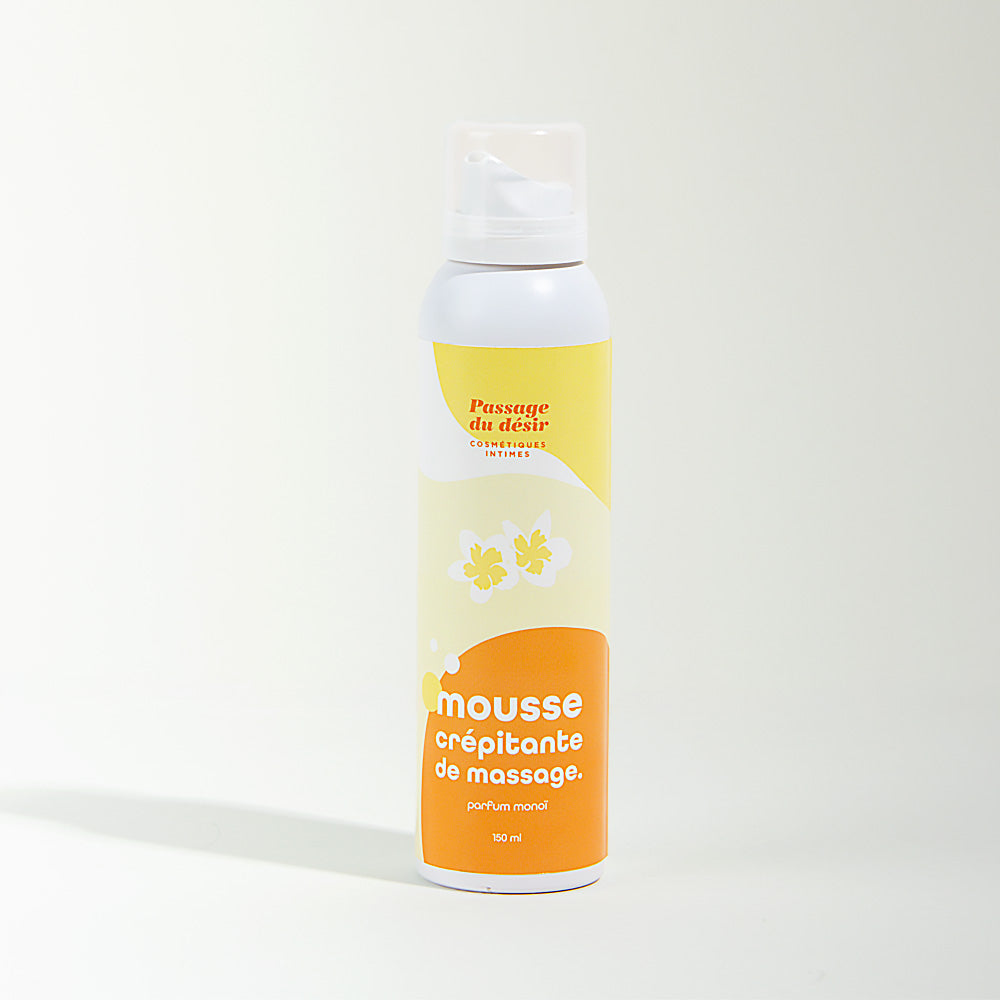 Poutpast and moisturizing massage foam - Monoi