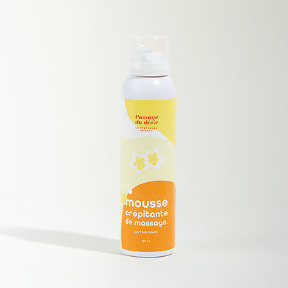 Poutpast and moisturizing massage foam - Monoi